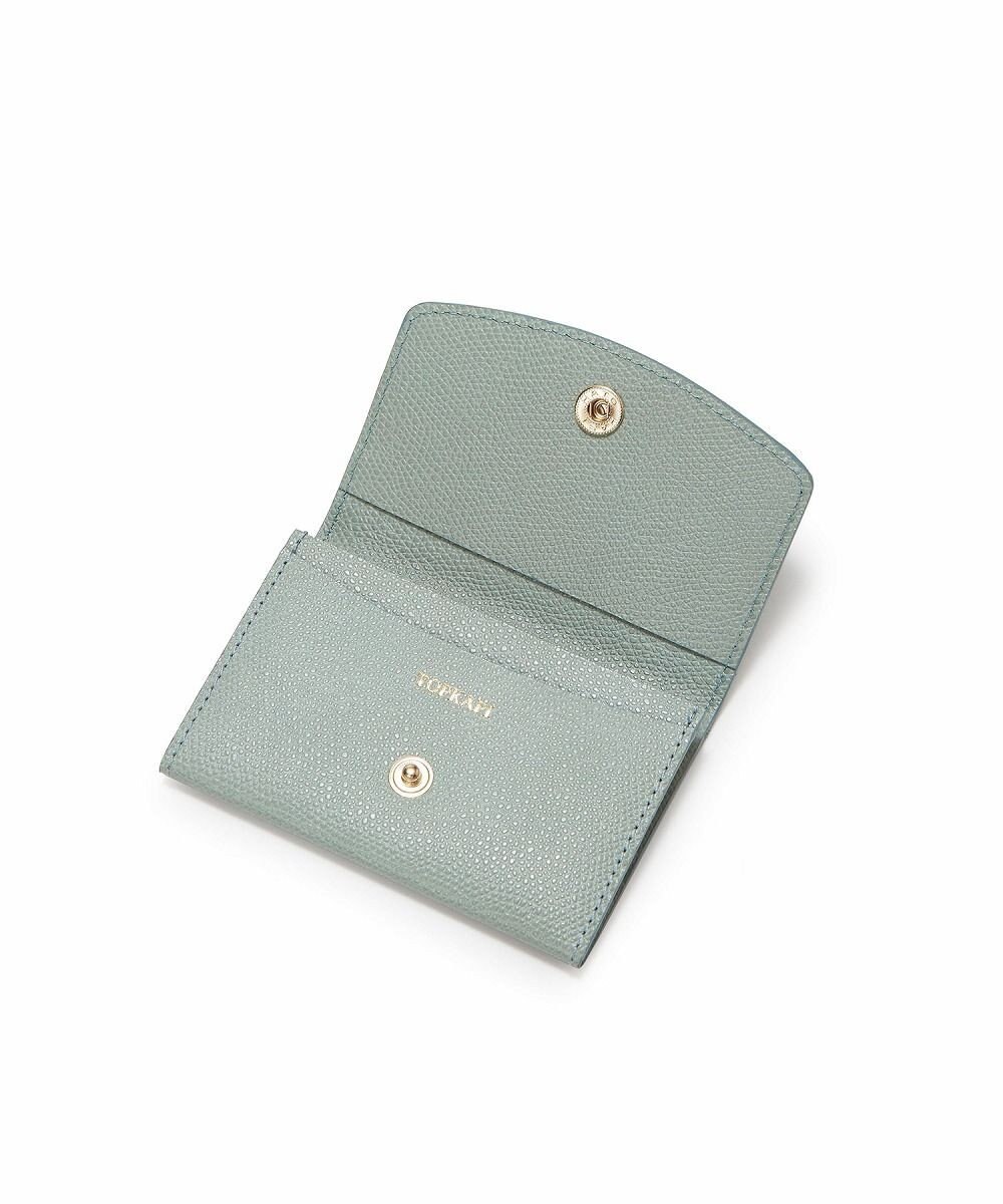 TOPKAPI 【TOPKAPI】角シボ型押し・ 名刺入れ COLORATO コロラート 