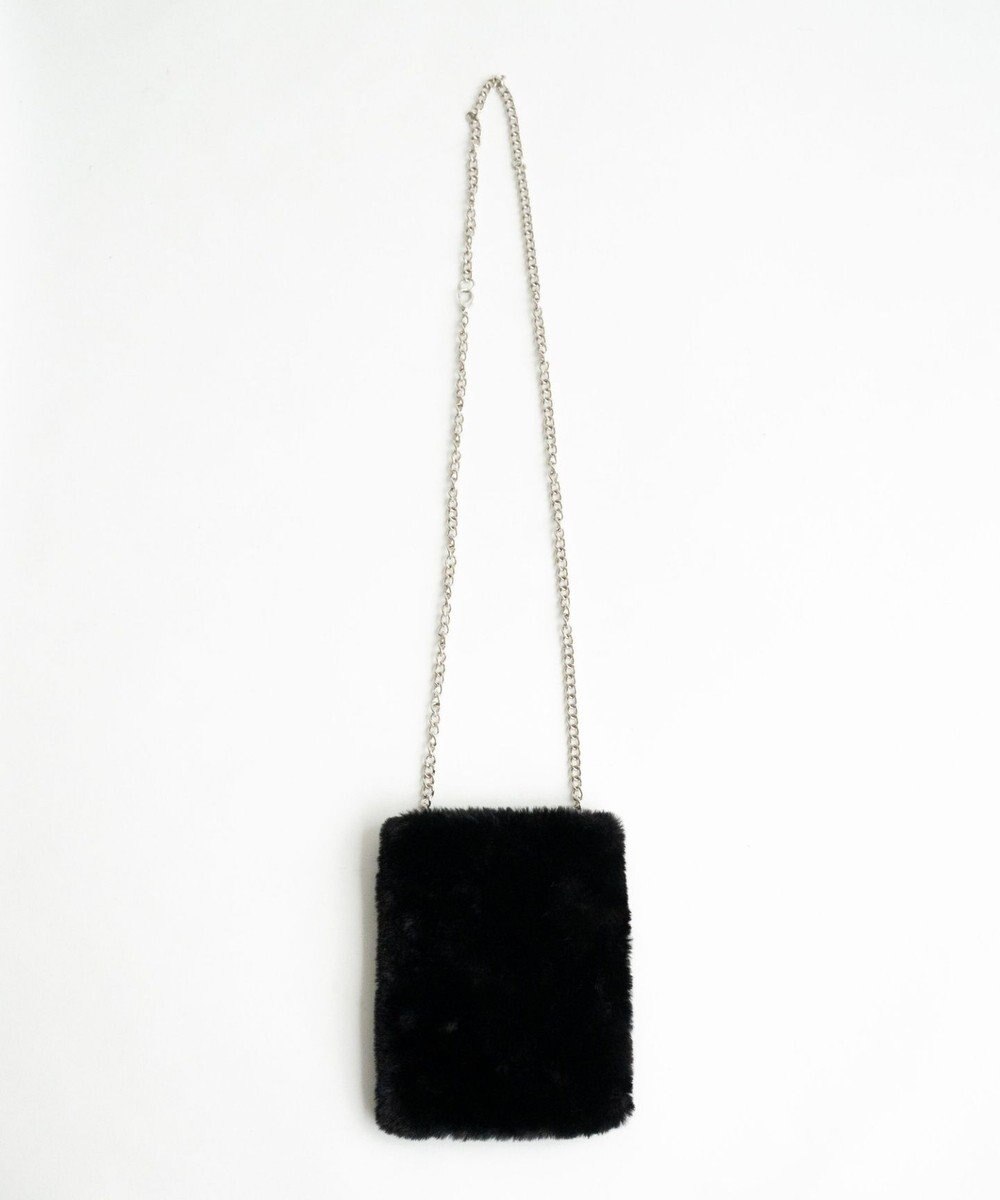 WEGO ファーチェーンミニショルダー 