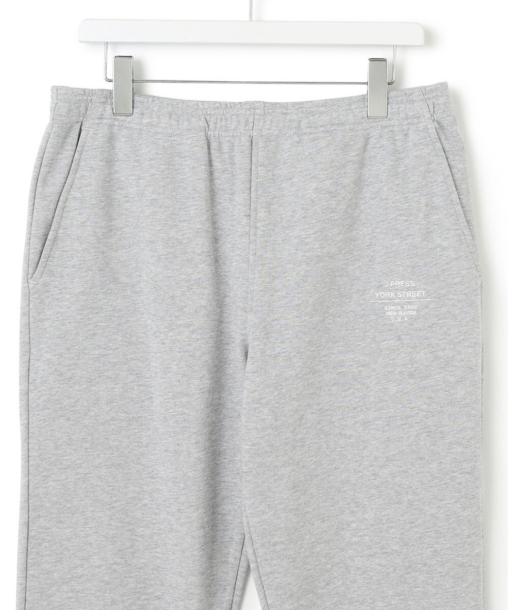 J.PRESS YORK STREET 【UNISEX】裏毛ロゴ刺繍スウェットパンツ 