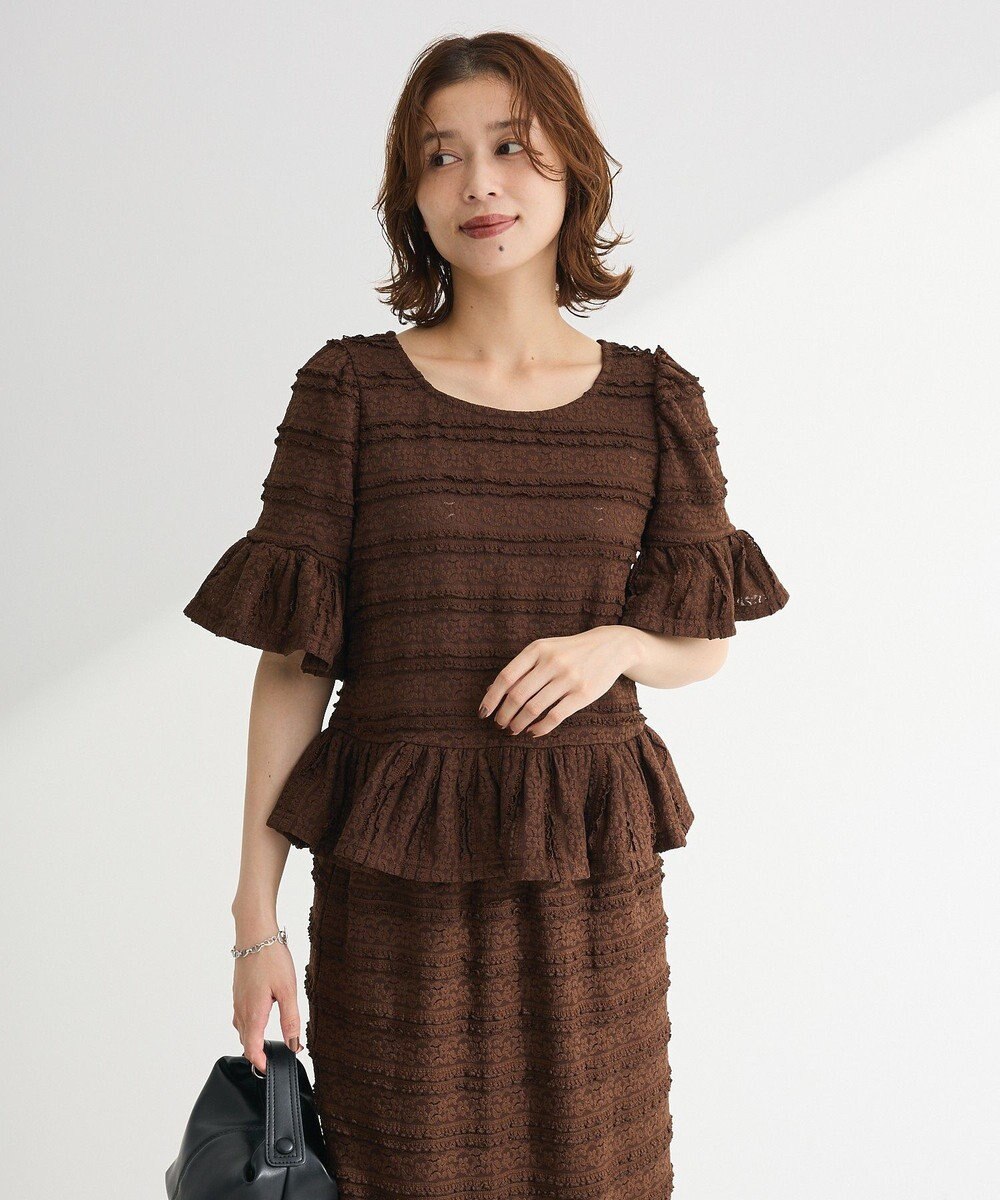 Green Parks ・ＳＵＧＡＲ　ＳＰＯＯＮ　レースフリルプルオーバー 