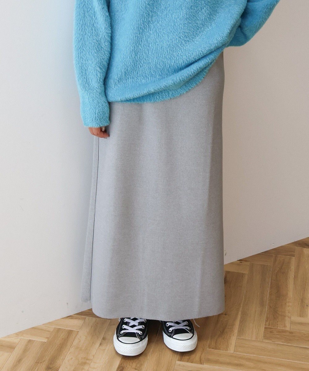 AMERICAN HOLIC 針抜きリブタイトスカート 