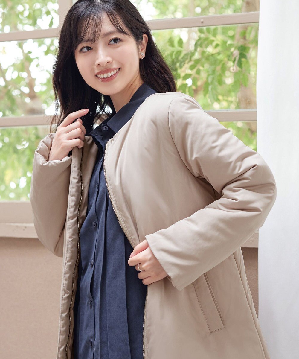 Tiaclasse L ミドル丈パデットコート 