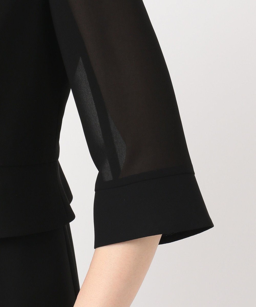 自由区 FORMAL 【洗える/着心地楽々】セオプラスエス ウォッシャブル ワンピース 