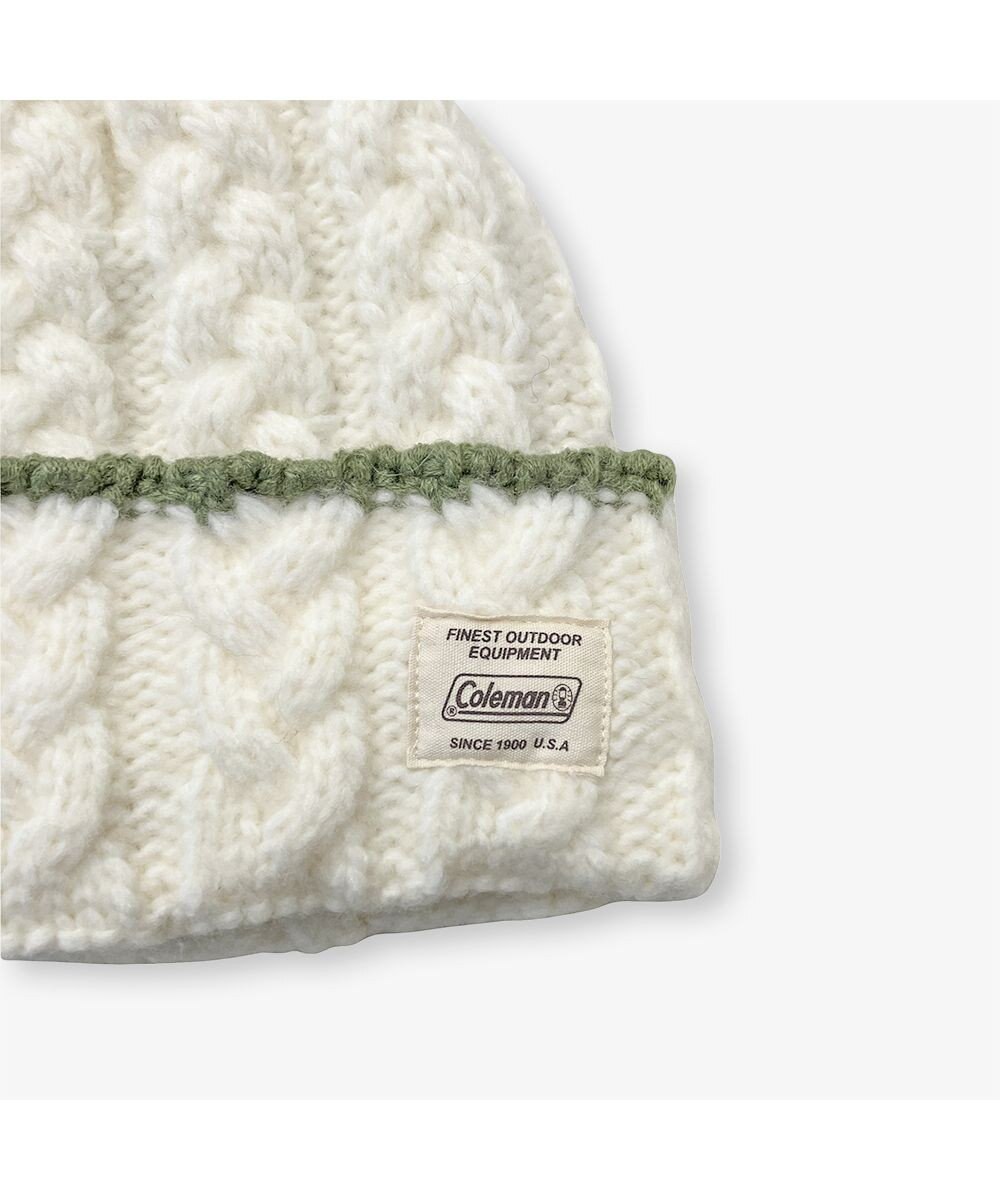 林八百吉商店 Coleman 裏ボアケーブル編みワッチ 