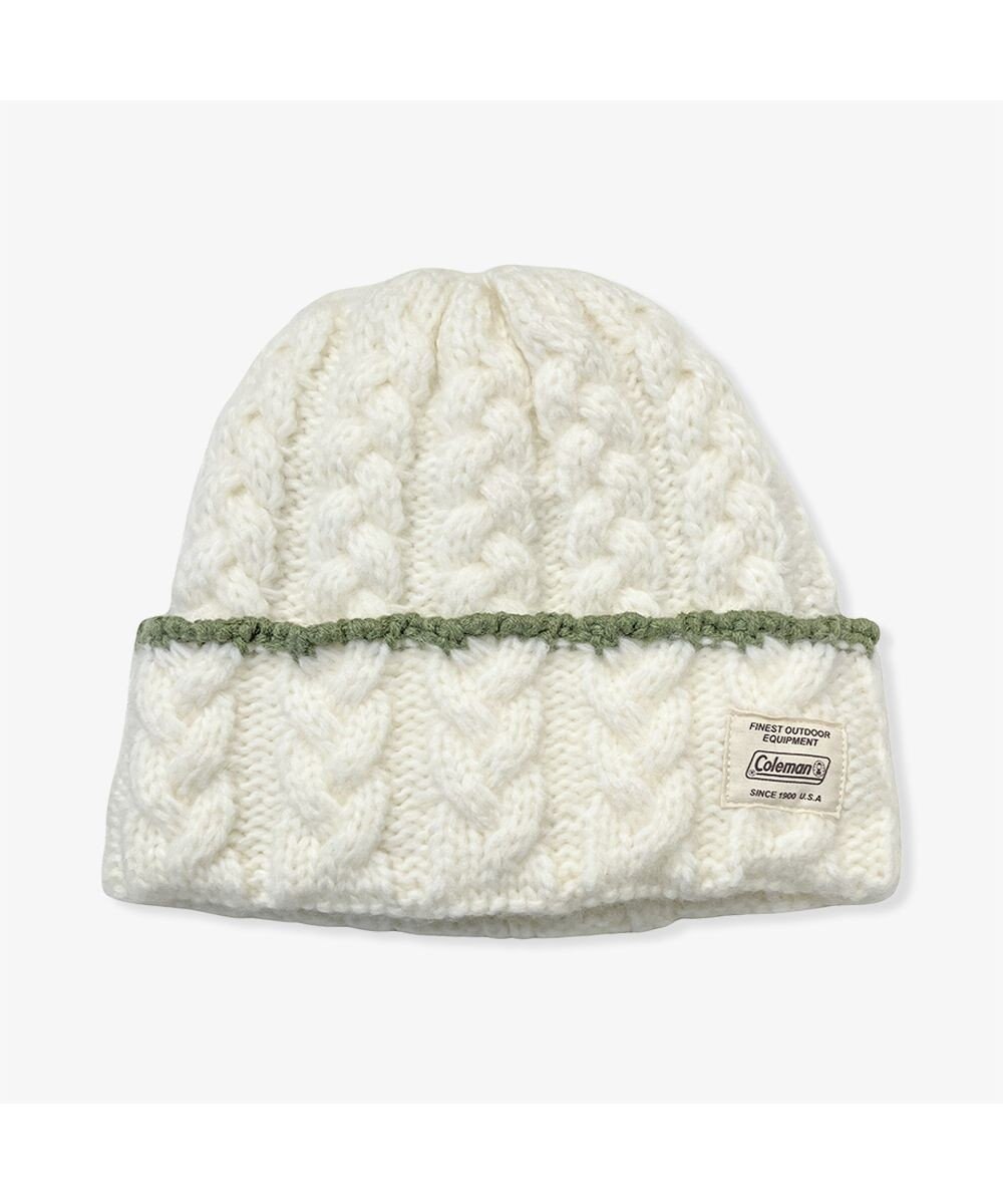 林八百吉商店 Coleman 裏ボアケーブル編みワッチ 