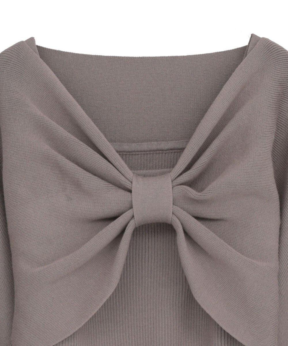 earth music&ecology 【WEB限定】リボンニットアンサンブル 