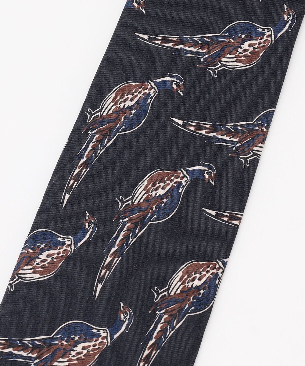 JOSEPH ABBOUD 【イタリア製・Holliday&Brown】バードプリント ネクタイ 