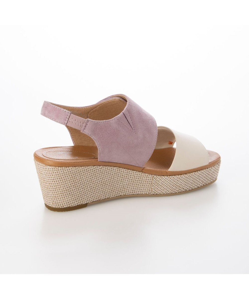 ing <ing>ワンポイントウエッジソールサンダル 