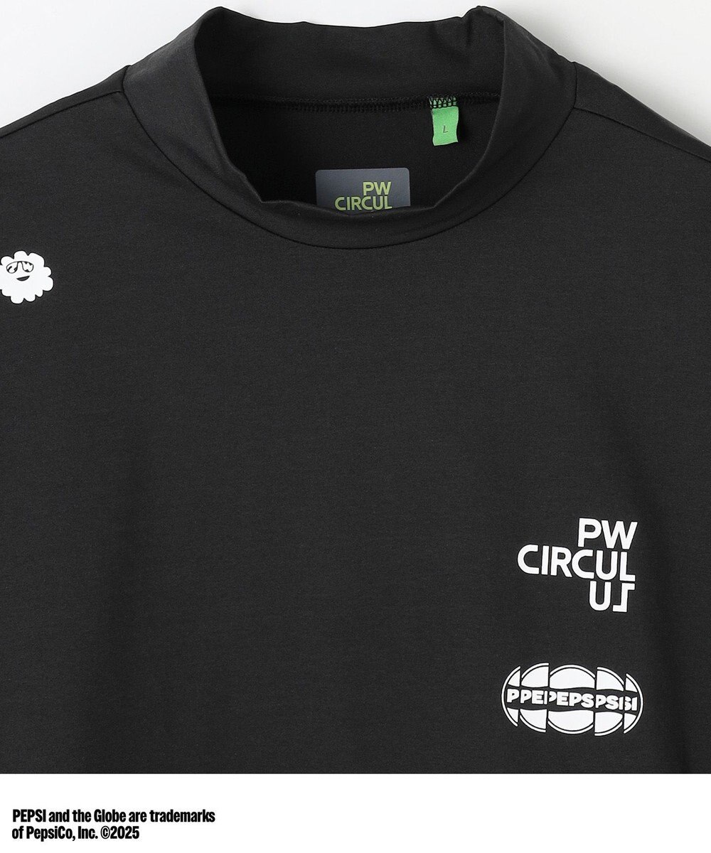 PW CIRCULUS 〈Pepsiコラボ〉【UNISEX】Pepsi World Graphic モックネックT 