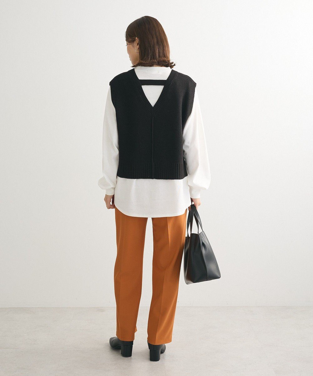 Green Parks ＳＥＴ２点　ニットベスト＋ロンＴＥＥ 