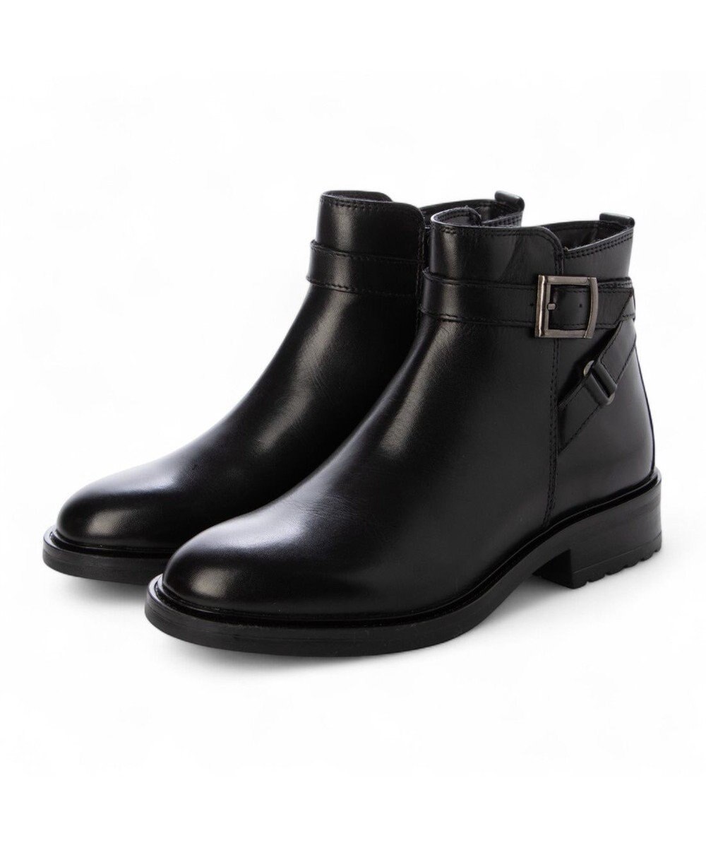 ing <ing>【WEB限定】クロスベルトデザインショートブーツ 