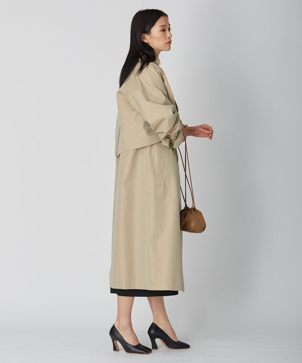 ICB L T/Cシャンブレーツイル 3WAYコート 