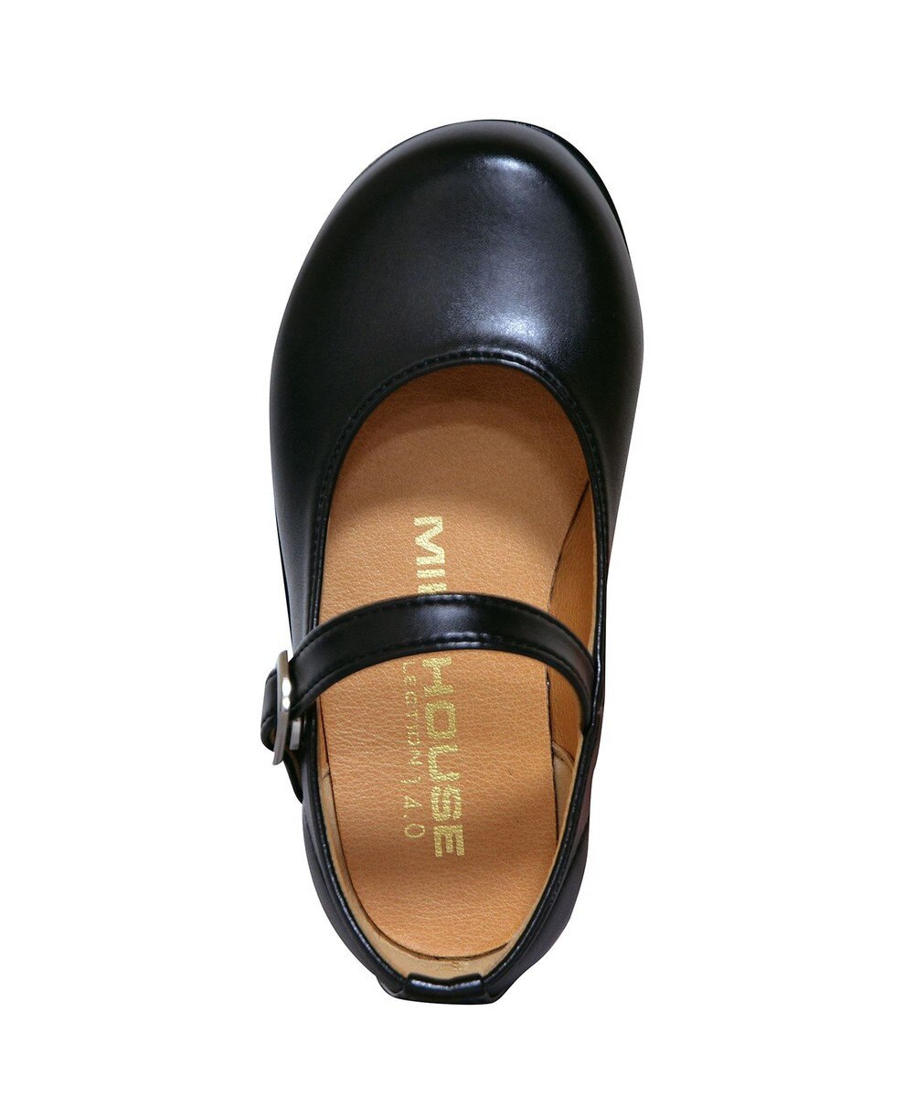 MIKI HOUSE HOT BISCUITS 【ミキハウス】 合成皮革ワンストラップシューズ 