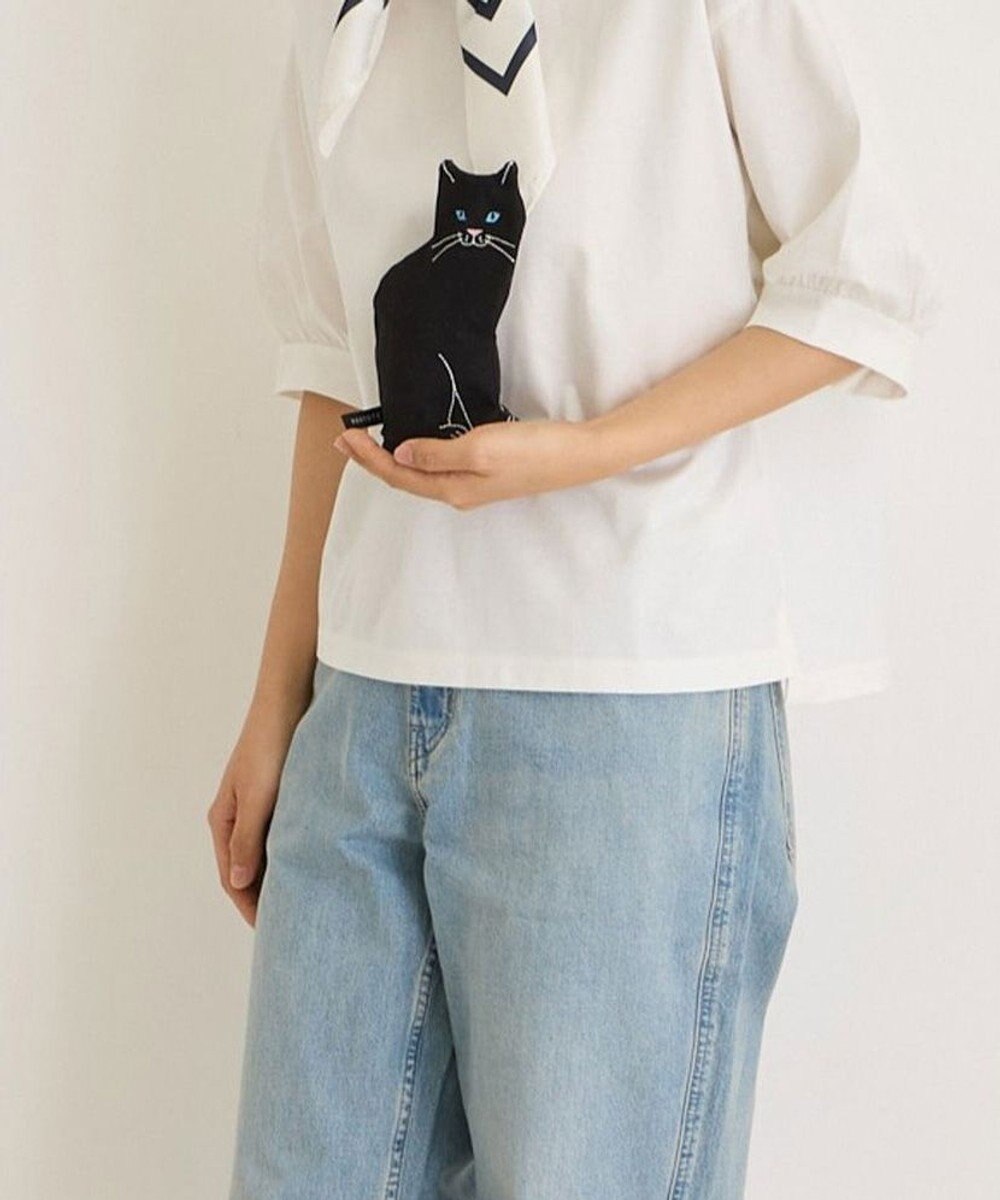 ROOTOTE 1117【ネコポーチ】EU.ウイズルー.オスワリネコ-A 