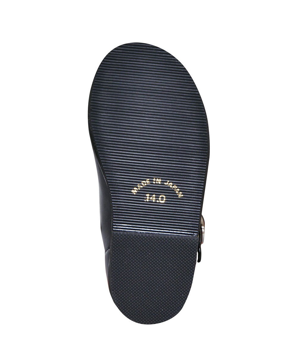 MIKI HOUSE HOT BISCUITS 【ミキハウス】 合成皮革ワンストラップシューズ 