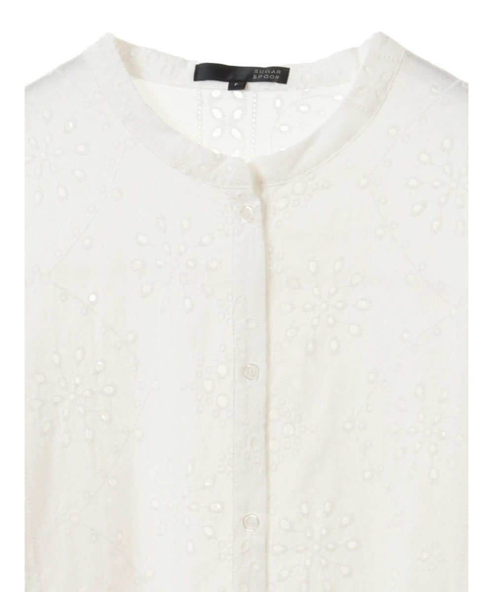 Green Parks ・ＳＵＧＡＲ　ＳＰＯＯＮ　刺繍レースシャツチュニック 