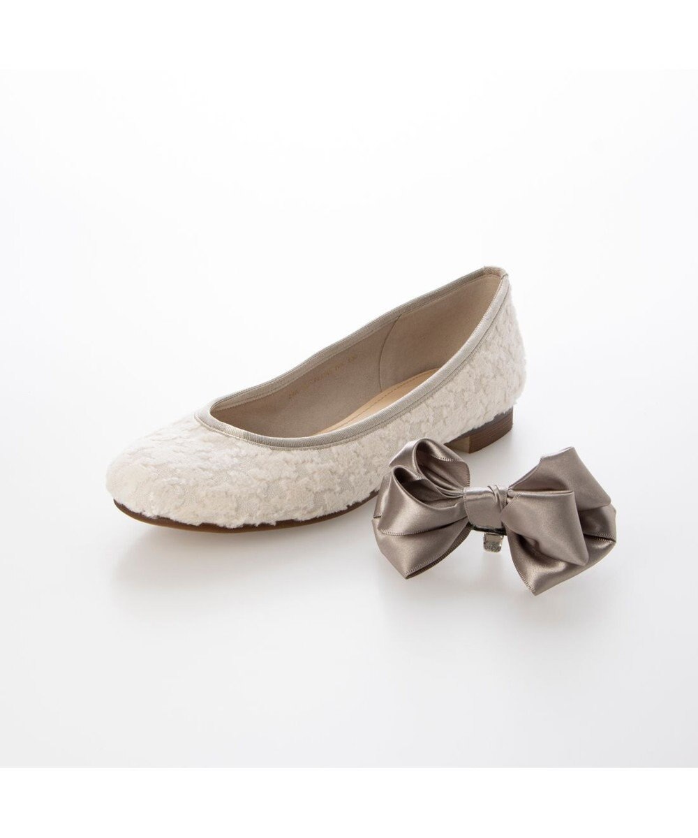 MODE ET JACOMO <MODE ET JACOMO>ラウンドリボンバレエシューズ 