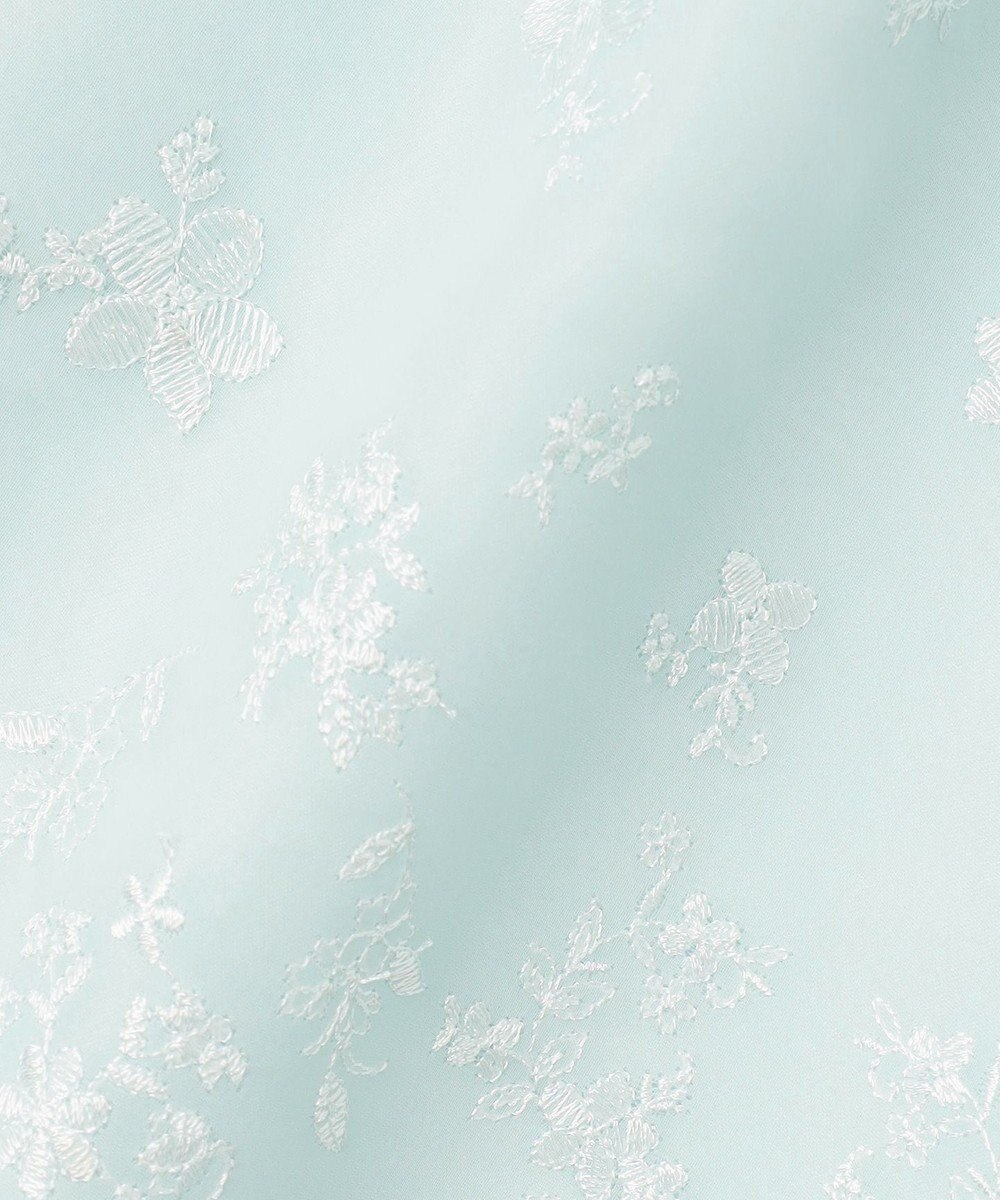 ANY KIDS 総刺繍 花柄ワンピース 