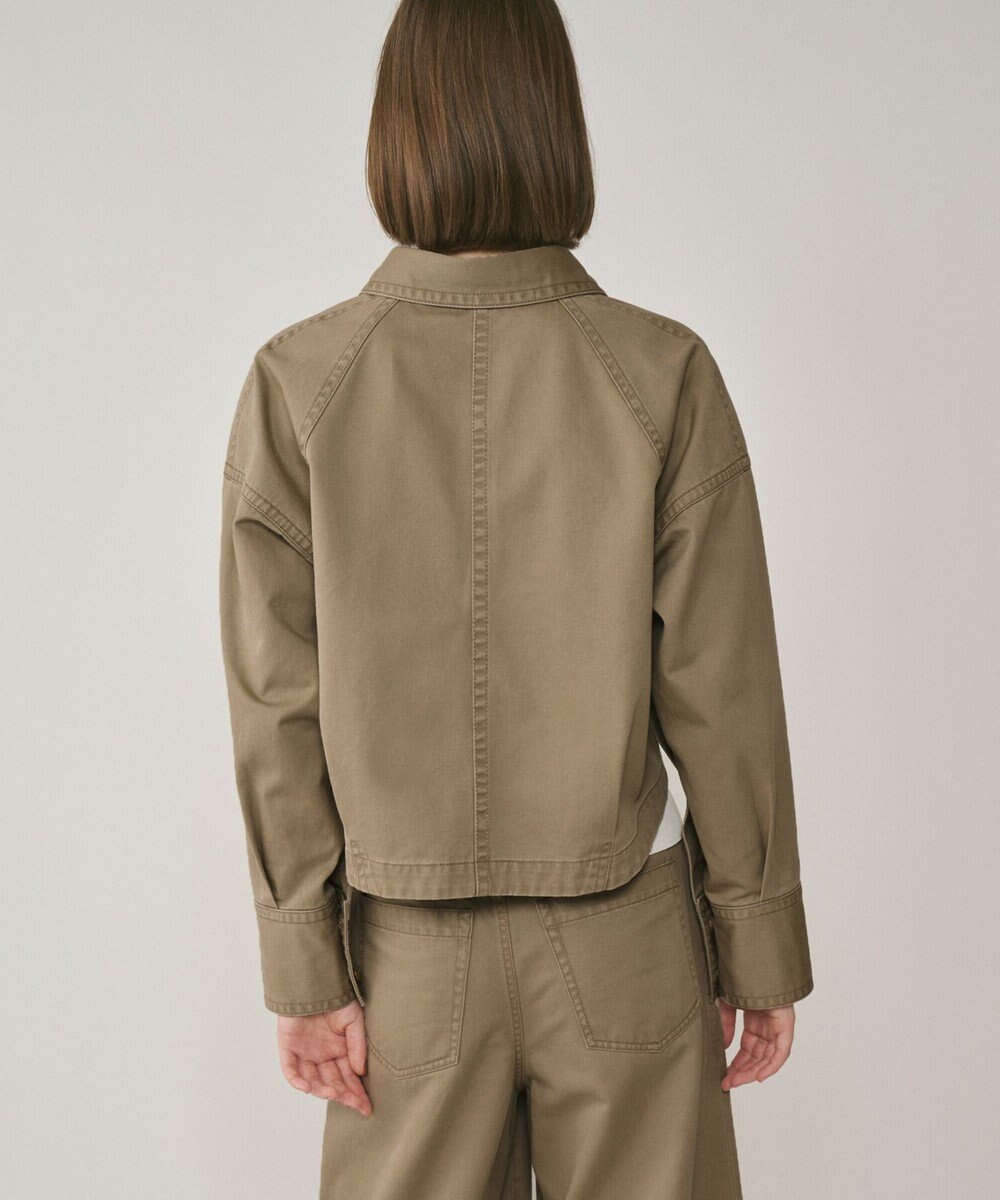 GRACE CONTINENTAL ラグランショートシャツジャケット 