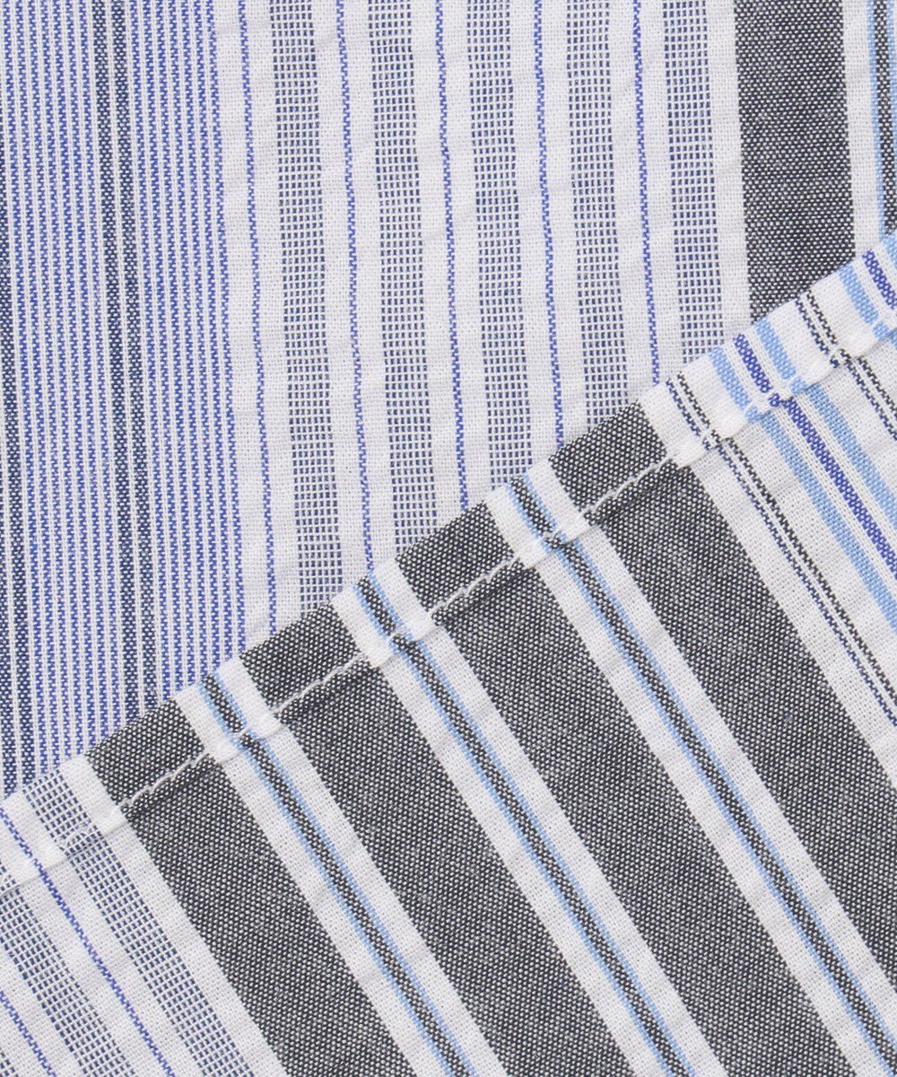 J.PRESS YORK STREET 【WOMEN】マルチストライプ ブラウス 