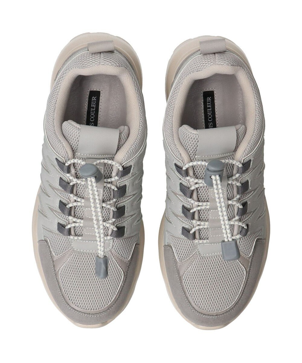 Bridget Birkin 【PARADIS COULEUR】異素材コンビワントーンスニーカー 