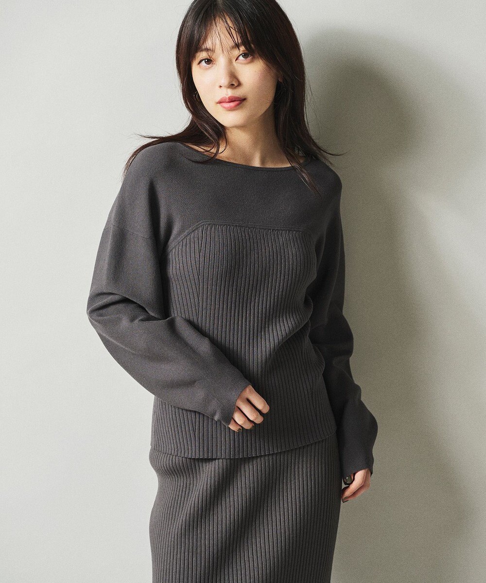 uncrave 【手洗い可】スムース ニット ビスチェ プルオーバー（uncrave STANDARD） 
