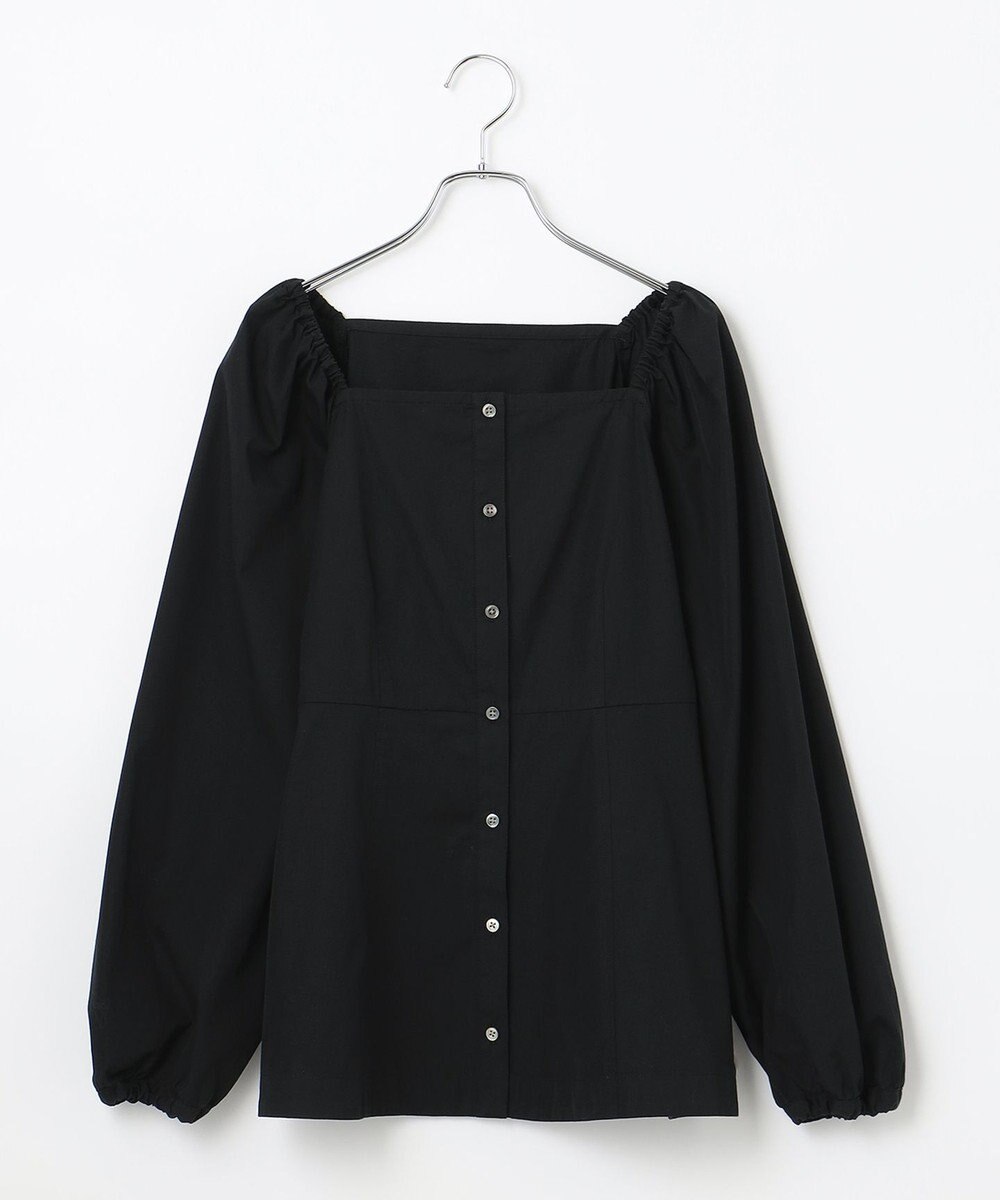 #Newans 【ANSWER for ほど甘トレンド】スクエアネックペプラムブラウス 