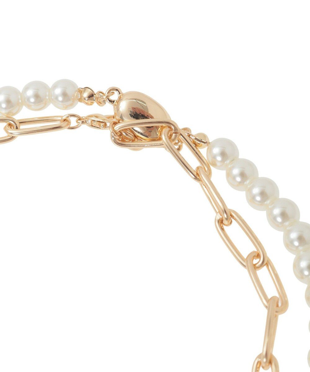 AMERICAN HOLIC 【2点SET】パール＋チェーンネックレス 