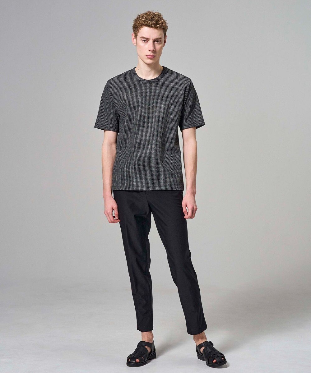 JOSEPH HOMME 【新色追加】メランジクロスジャージー　クルーネックカットソー 