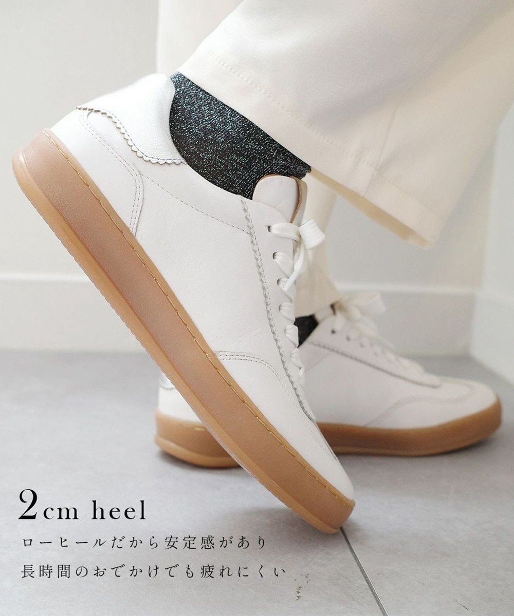 Pointer 本革シンプルスニーカー 