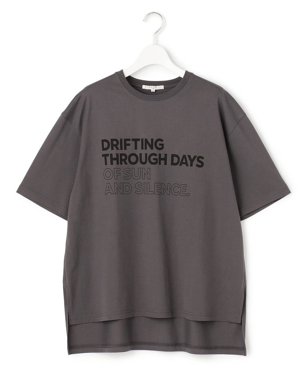 23区 【SLOW/一部店舗限定】ヴィンテージライクジャージー Tシャツ 