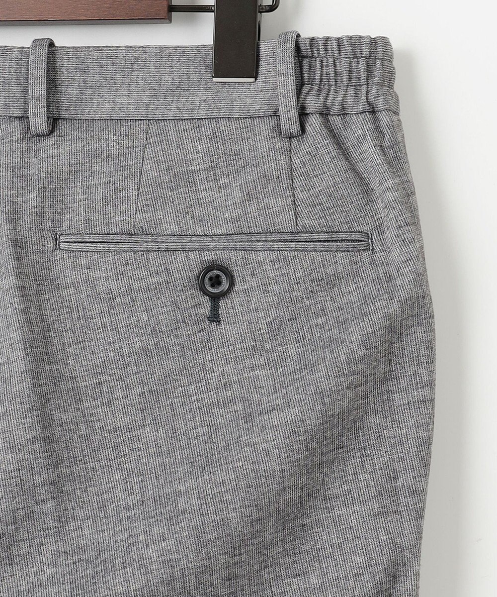 JOSEPH ABBOUD 【ウエストも伸びる！/ストレッチ/弱撥水】フランネルジャージ コンフォートパンツ 