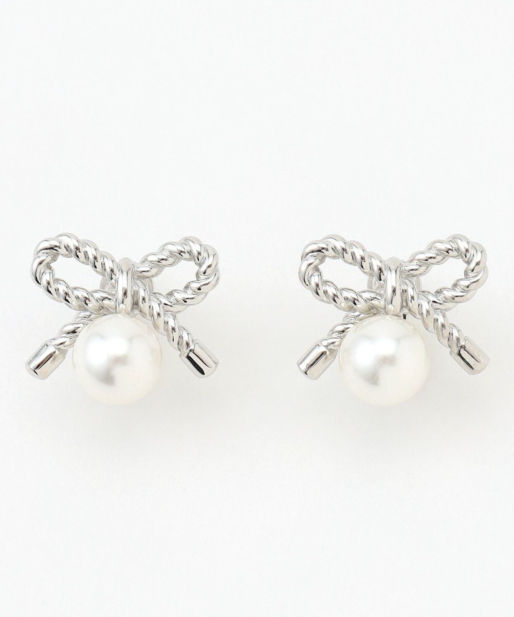 TOCCA PROMISE PEARL RIBBON EARRINGS イヤリング 