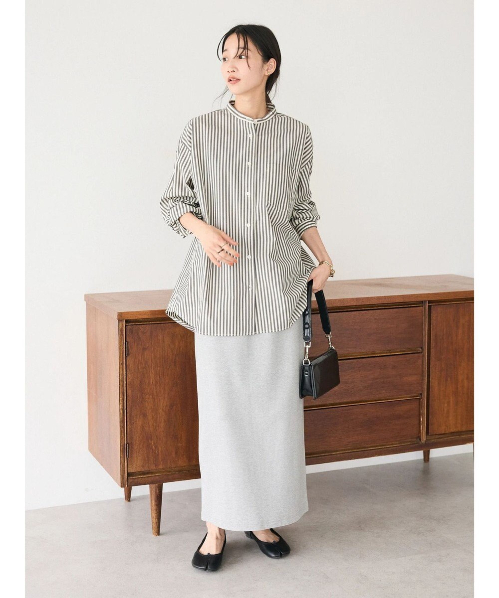 CRAFT STANDARD BOUTIQUE バンドカラーシャツ 