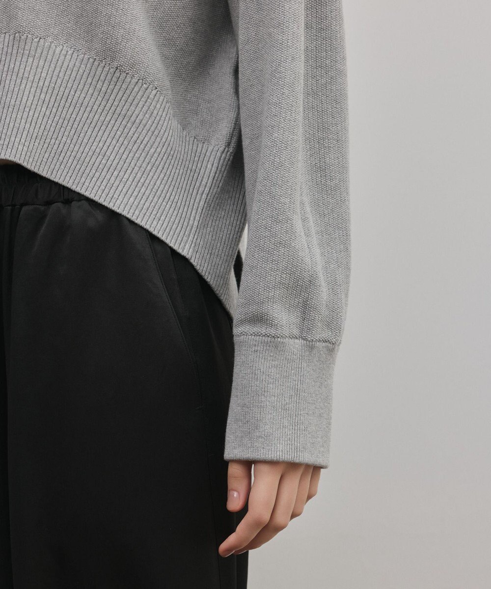 GRACE CONTINENTAL レースカラーニットトップ 