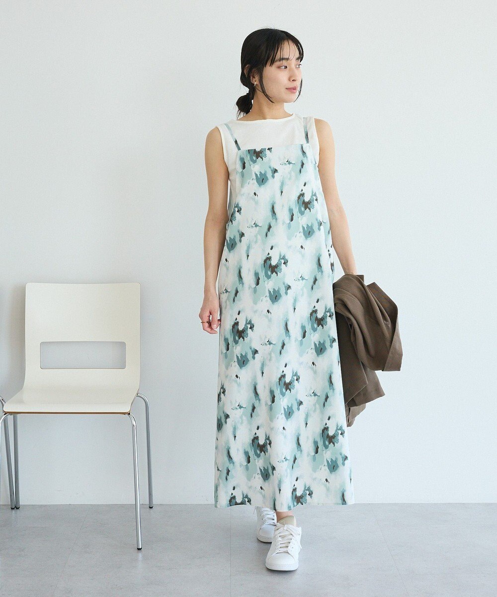 CRAFT STANDARD BOUTIQUE プリントキャミワンピース 