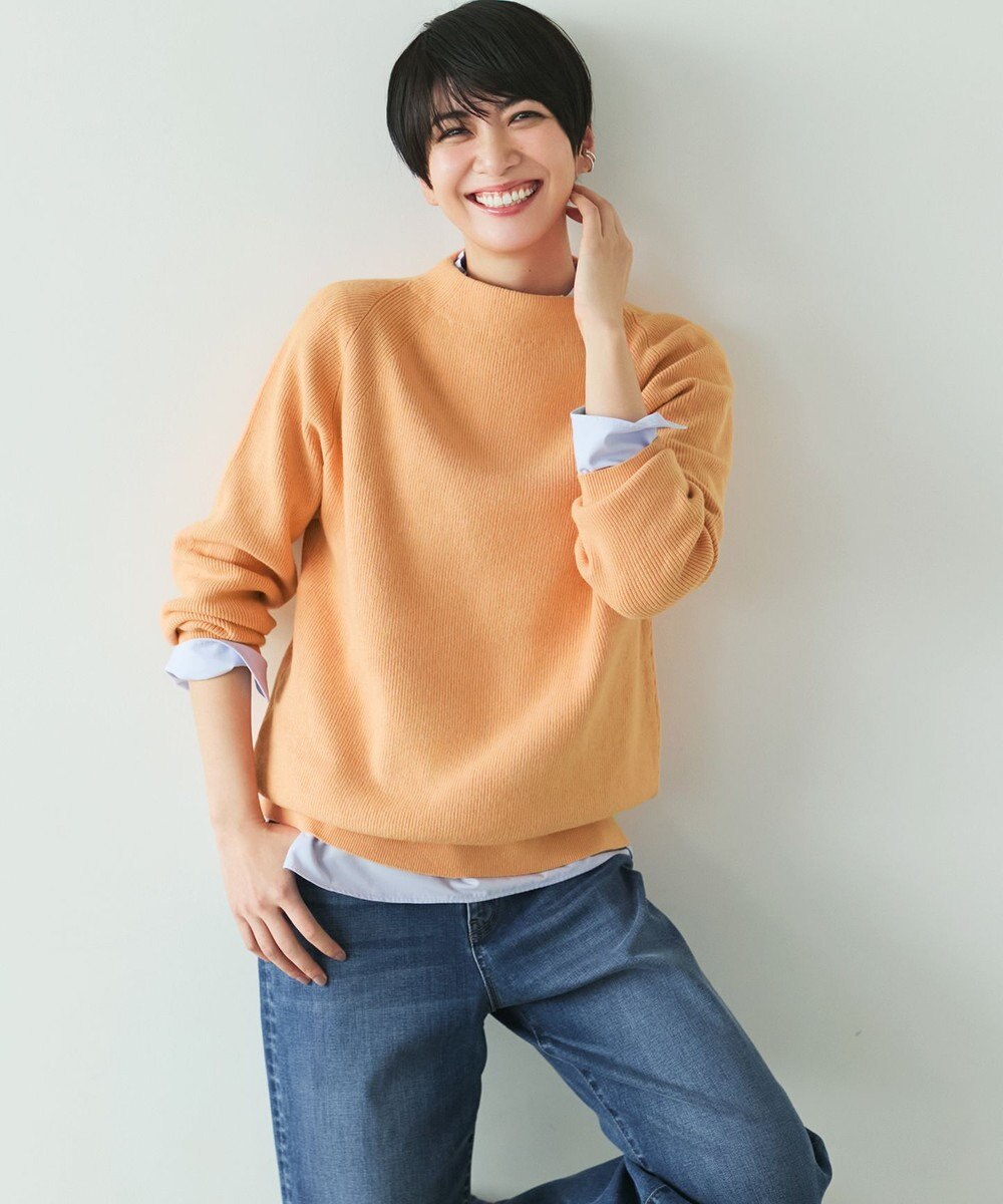 orange caramelj fake nude 手洗い可能/抗菌防臭/UVカット/速乾】フリルモックブラウス / any FAM | ファッション通販 【公式通販】オンワード・クローゼット