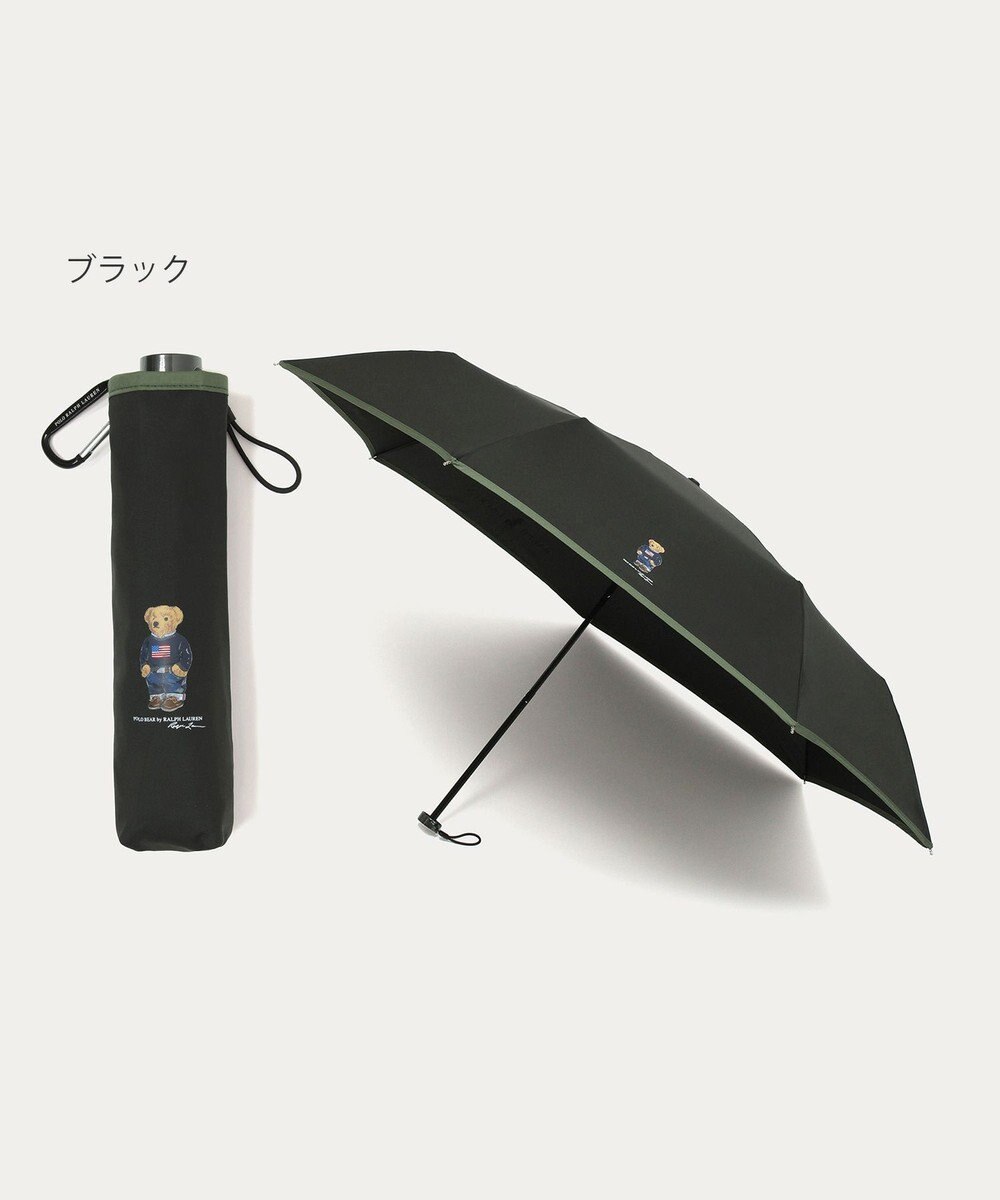 MOONBAT 【WEB限定】POLO RALPH LAUREN(ポロ ラルフローレン)FLAG BEAR 雨傘 折りたたみ傘 ユニセックス 