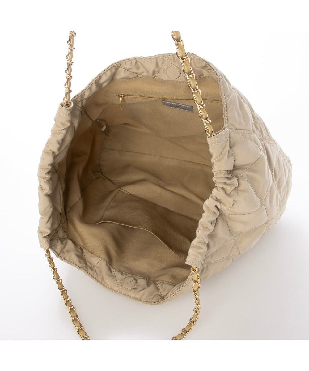 UNBILLION カシュカシュ cachecache / ナイロンキルトチェーントート 