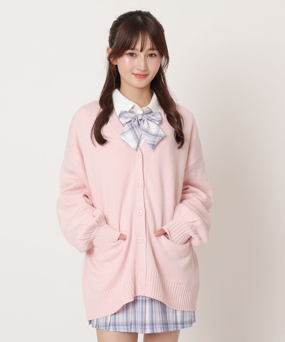 WEGO 【SCHOOLITEM】ニットカーディガン 