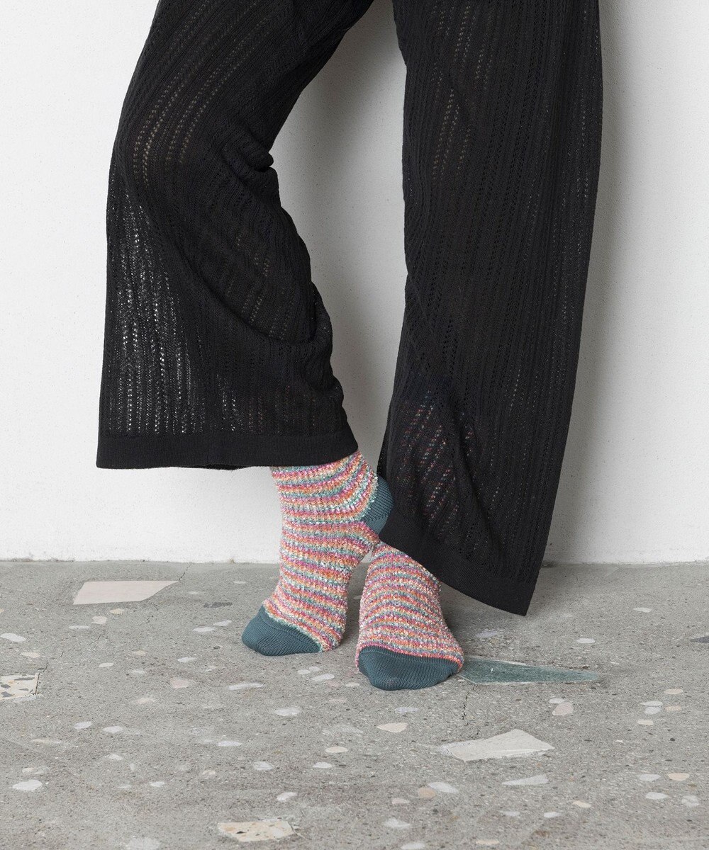 TRICOTE かすりモールソックス 