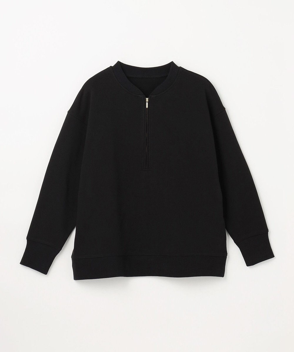 ANY ハーフジップスウェット 