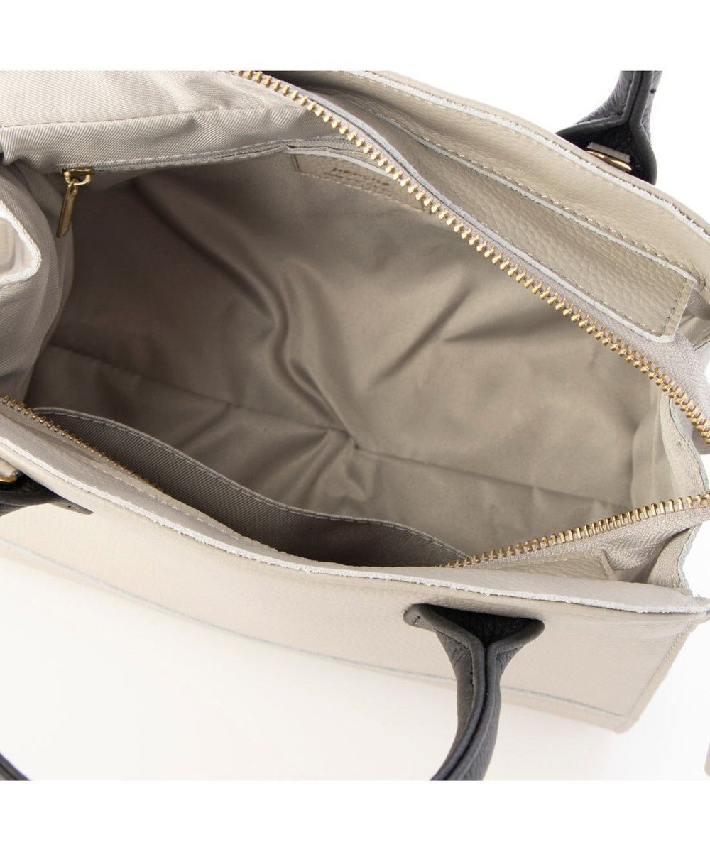 UNBILLION ペルケ perche / 牛革スクエア2way手提げ 