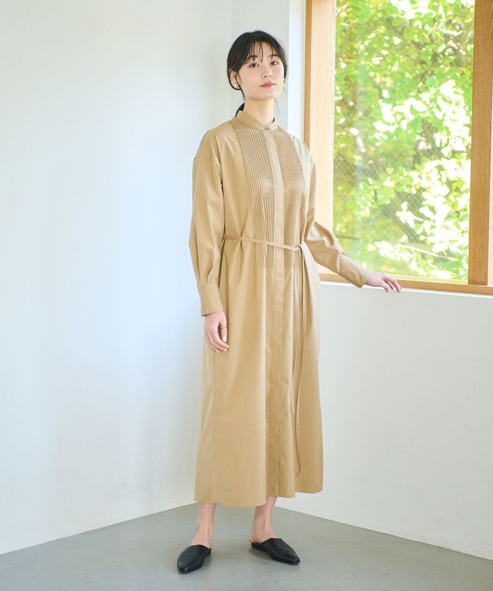 #Newans 【ANSWER for Co-Creation】ピンタックデザインワンピース 