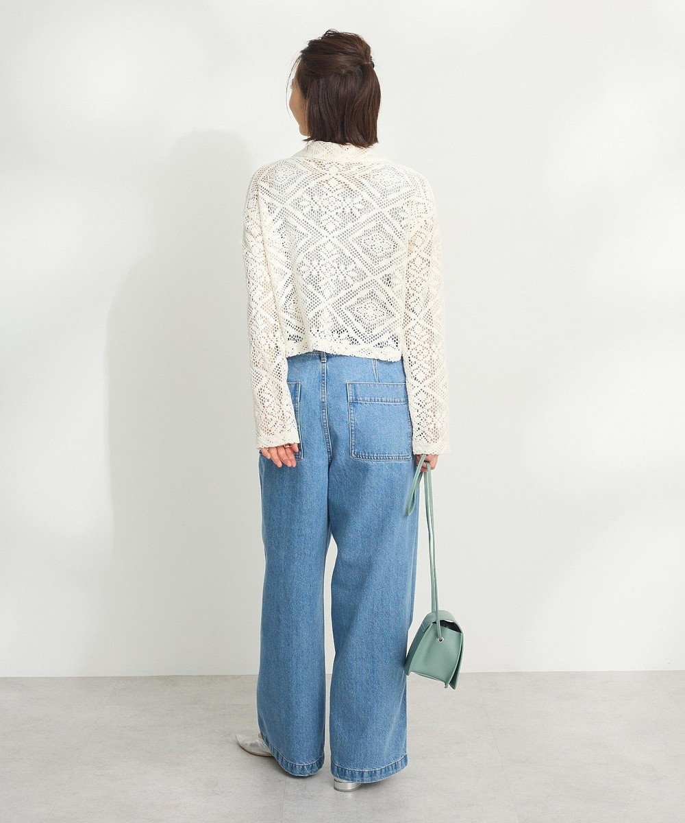 CRAFT STANDARD BOUTIQUE クロシェレースカーディガン 