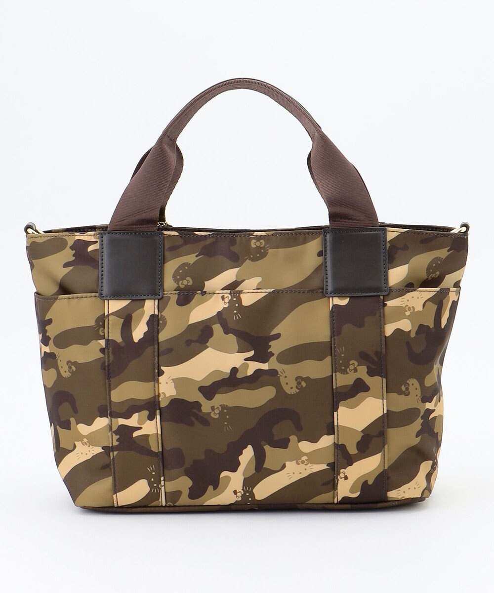 LA BAGAGERIE 【LA BAGAGERIE×HELLO KITTY】リボンチャーム付き　デイリートート　Sサイズ 