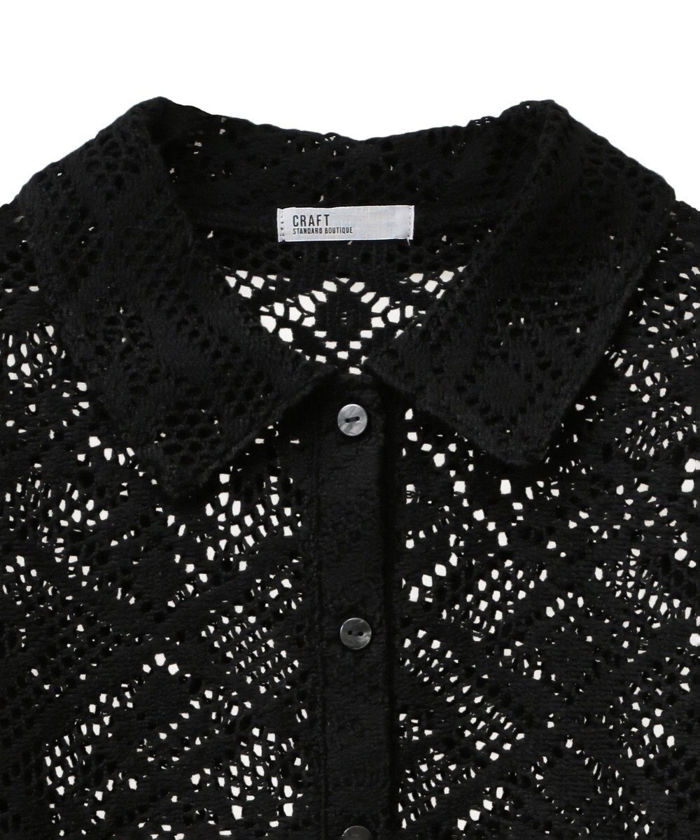 CRAFT STANDARD BOUTIQUE クロシェレースカーディガン 