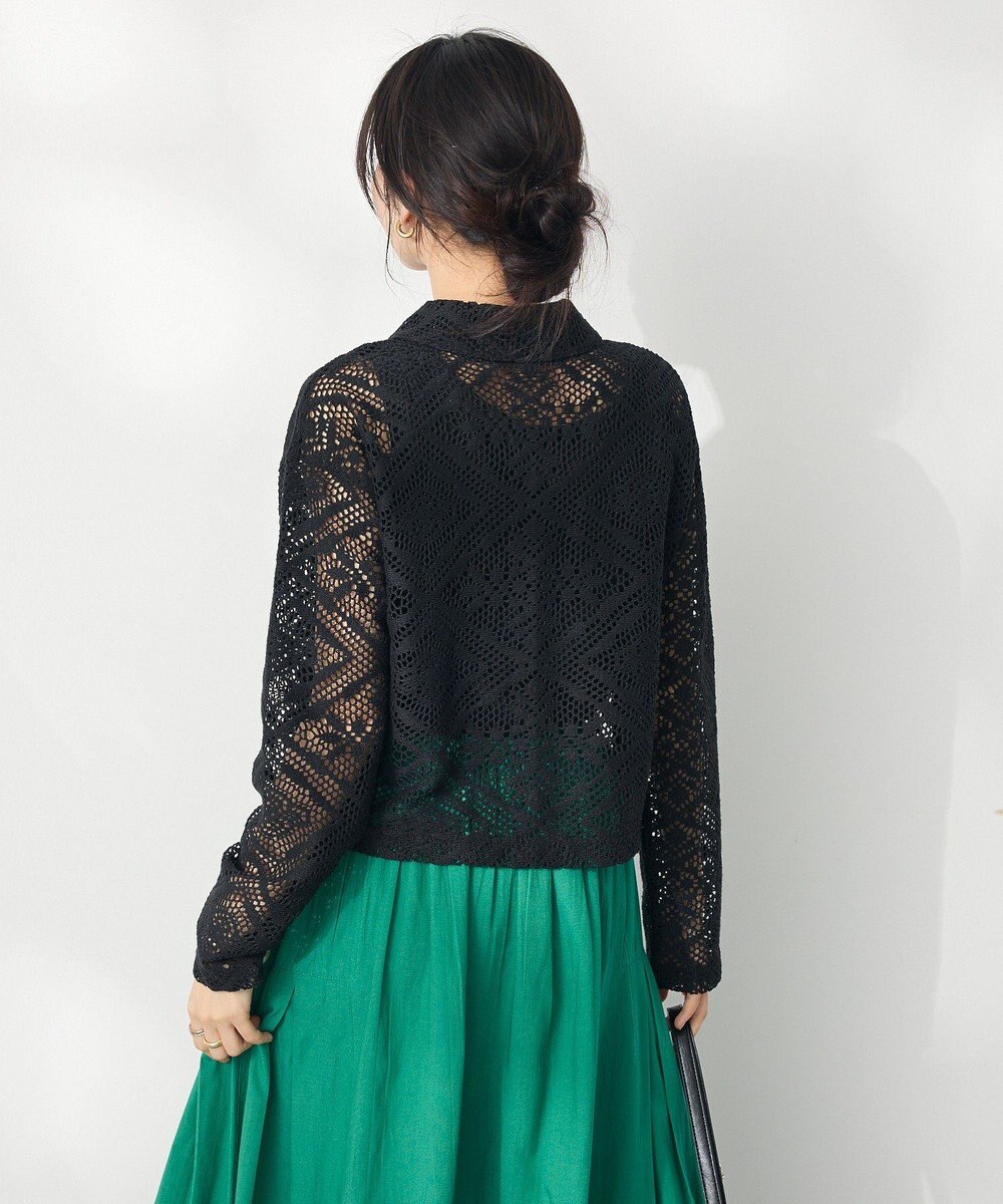 CRAFT STANDARD BOUTIQUE クロシェレースカーディガン 