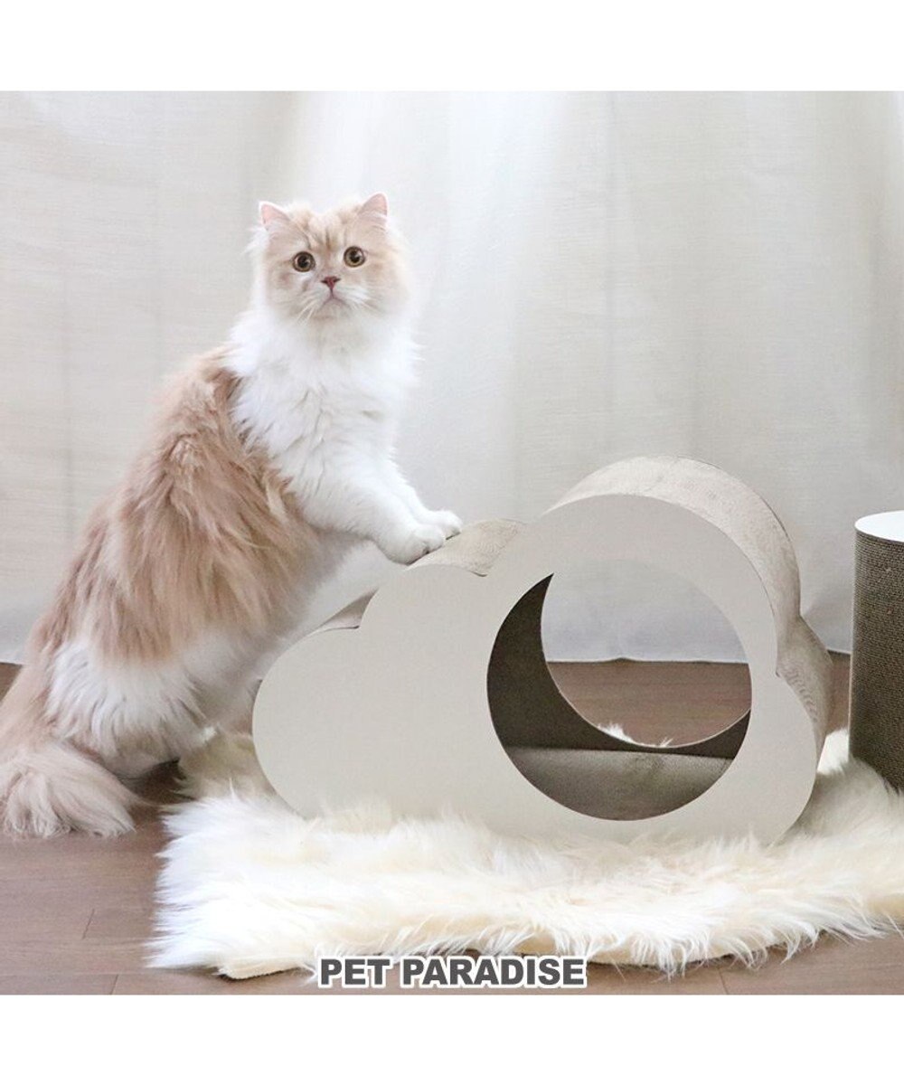 猫 爪とぎ ダンボール 単品《月 / 雲》 / PET PARADISE | ファッション 