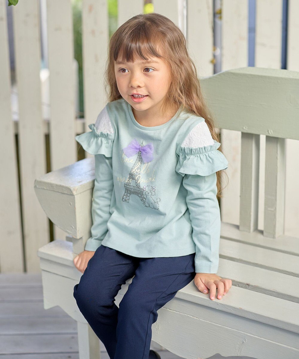 ANY KIDS フレンチモチーフ 長袖 Tシャツ 